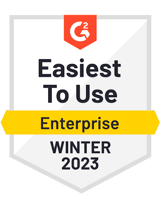 Easiest to Use Enterprise Winter 2023